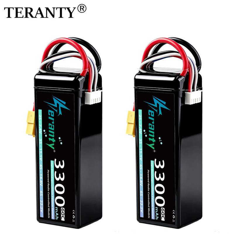 Lipo Battery 4S - TERANTY 4S 3300mAh Lipo Batterij 14.8V