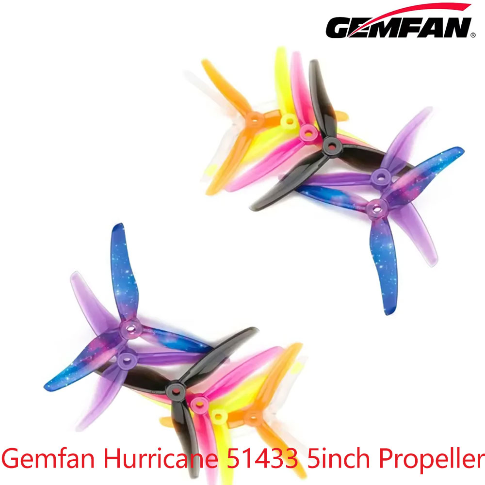 12 paar Gemfan Hurricane 51433 - 5 Inch Propeller recensie en prijs