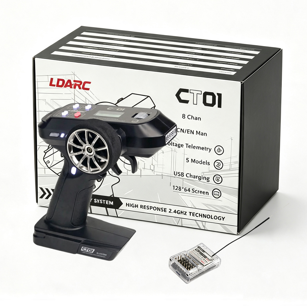 LDARC CT01 2.4G 8CH Tweeweg Ra - Radio Transmitter 2.4Ghz recensie en prijs