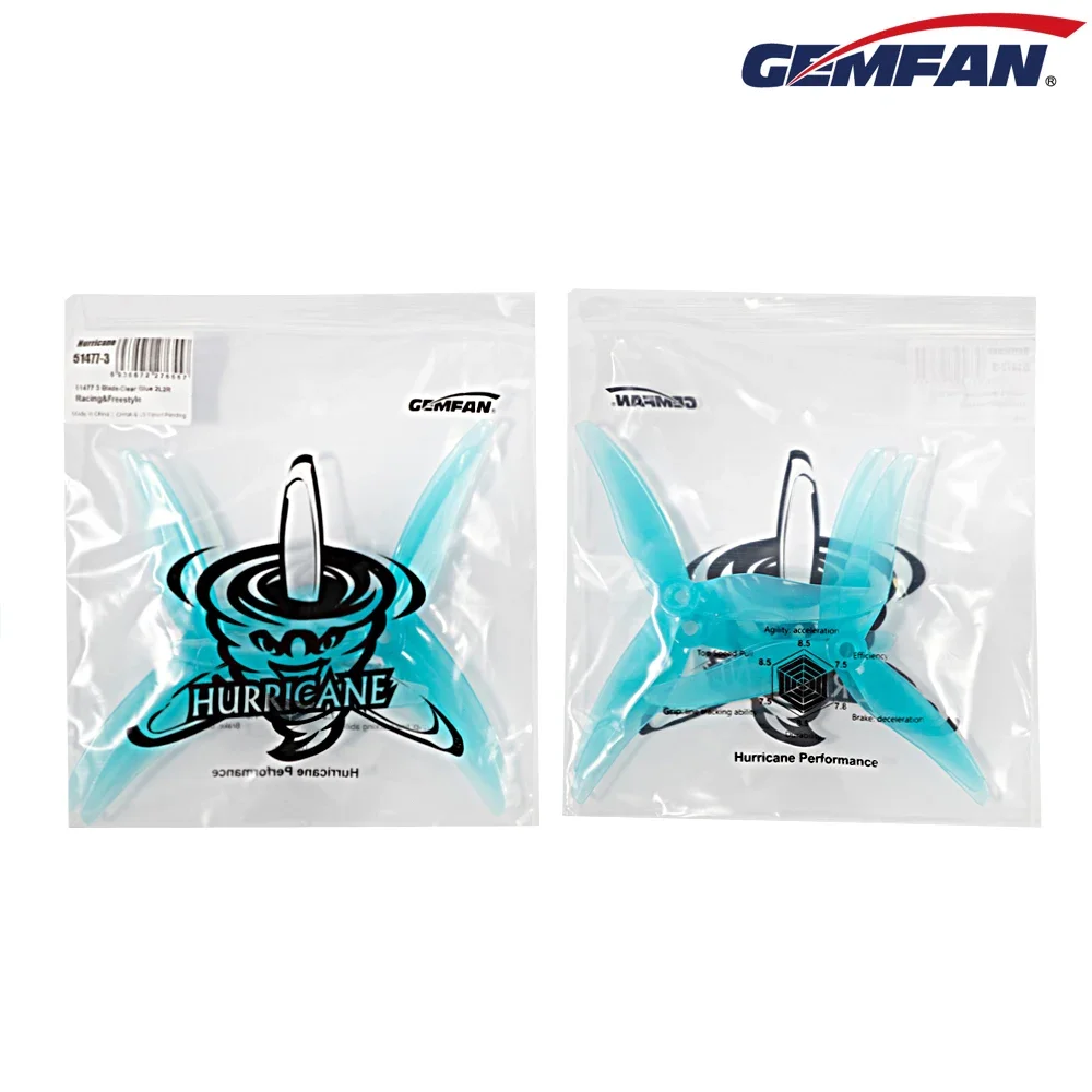 10 paar (10CW + 10CCW) Gemfan  - 5 Inch Propeller recensie en prijs