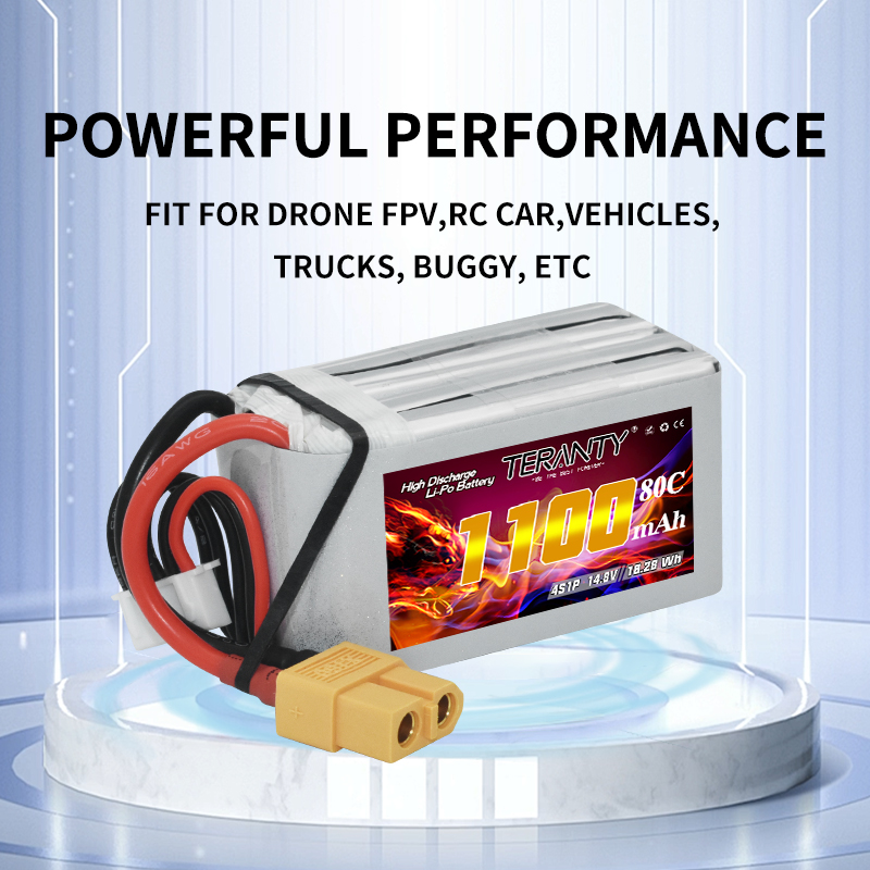 TERANTY 4S 1100mAh 80C/160C Li - Lipo Battery 4S recensie en prijs