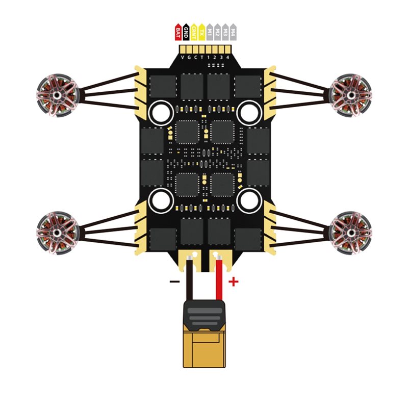 [Promotie] Voor RC FPV-drone:  - 4 In 1 Esc recensie en prijs