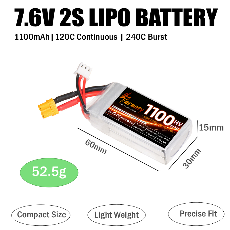 Teranty 2S 3S 4S 6S HV LiPo-ba - Lipo Battery 4S recensie en prijs
