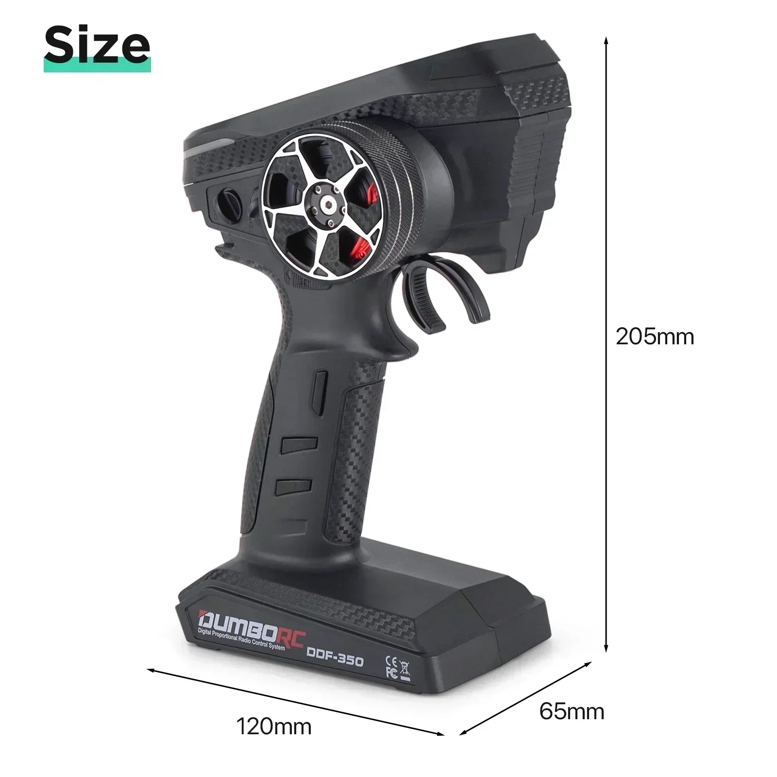 DUMBORC 10CH DDF-350 RC Afstan - Radio Transmitter 2.4Ghz recensie en prijs